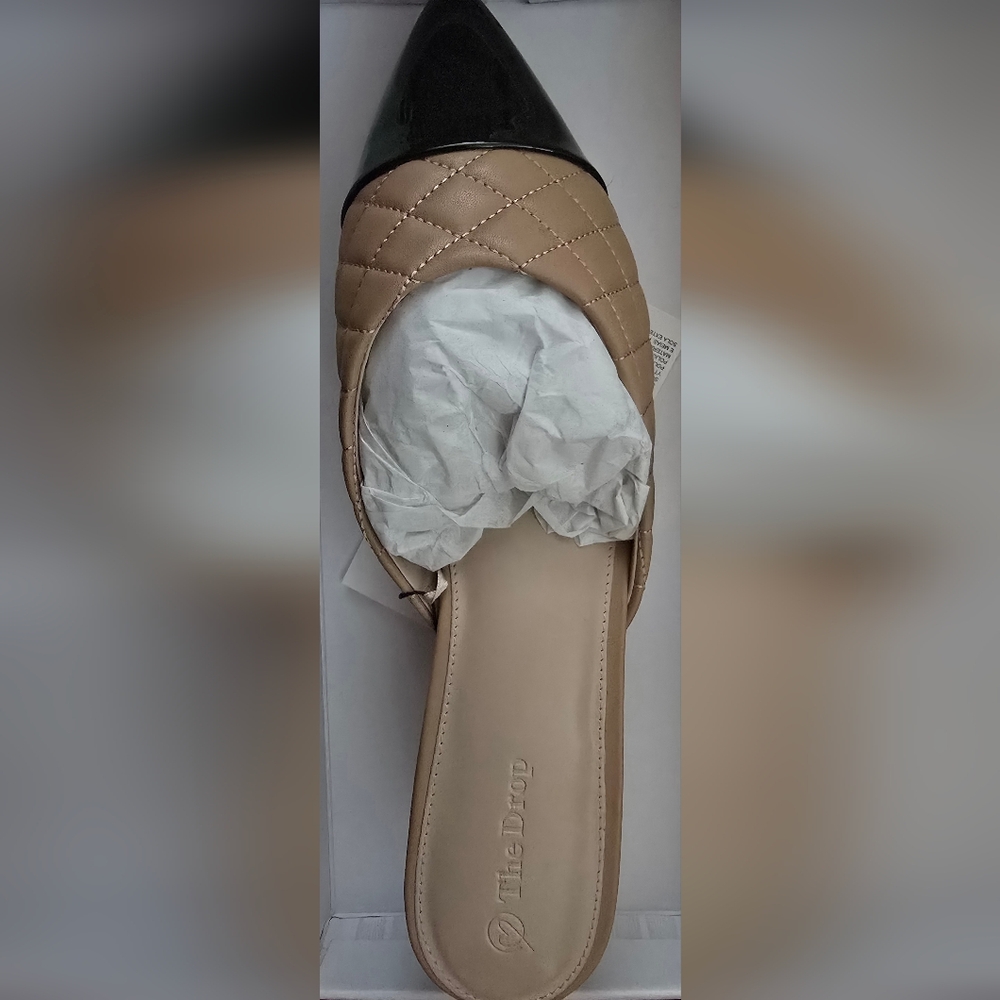 **NEW** Womens (Sz 11) Paulina Quilted/Patent Two-Toned Heels